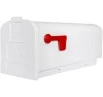 Parsons Plastic Post Mount Mailbox