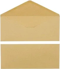 Juvale 60-Pack #12 Standard Kraft Business Envelopes