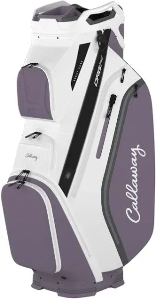 NEW Callaway Golf 2024 Org 14 White/Violet Haze Cart Golf Bag