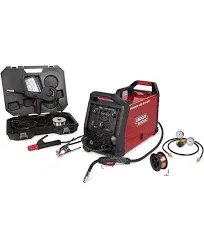 Lincoln Electric K4877-1 Power MIG 215 MPI Multi-Process Welder Aluminum One Pak