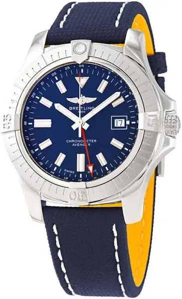 Breitling Avenger Automatic GMT 45 Blue Dial Men's Watch A32395101C1X1