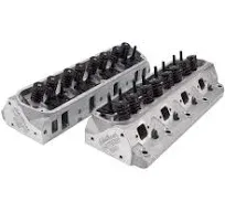 Edelbrock 5025 E-Street Cylinder Heads, SB Ford 289-351W, 60cc/170cc - Pair