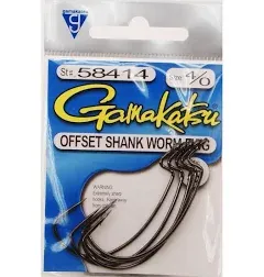 Gamakatsu EWG Offset Worm Hook