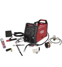 Lincoln POWER MIG® 215 MPi™ Multi-Process Welder - TIG One Pak - K4878 - Bad Ass Welding Products