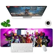 XL Large Gaming Mouse Pad-Extended Custom Desk Pad,Mousepad with Anti-Slip Rubber Base & Stitched Edges Mouse Mat,Portable Desk Mat for Computer Laptop,Office Supplies/Decor/Accessories-31.5" X11.8