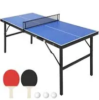 GAOMON Foldable Portable Table Tennis Table