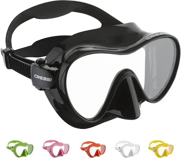 Cressi F1 Frameless Mask Clear