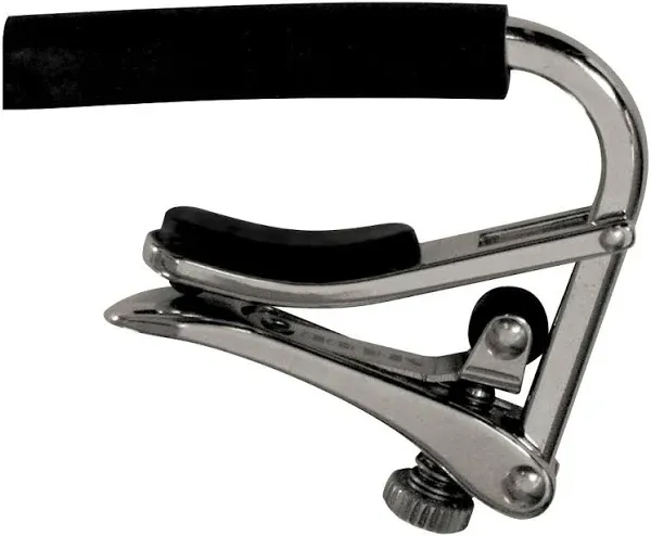 2-PACK Shubb C1 Standard Capo for Steel String Guitar - Polished Nickel