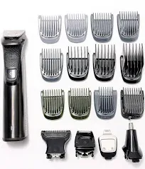 Philips Norelco Multigroom - Titanium blades, All-in-one Trimmer MG9740/40 New