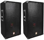 Rockville Rsg12 3-Way Passive DJ/PA Speaker, 1000 W, 8 Ohm