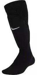 Nike Youth Shin Sock, Black/White, Size: M/L