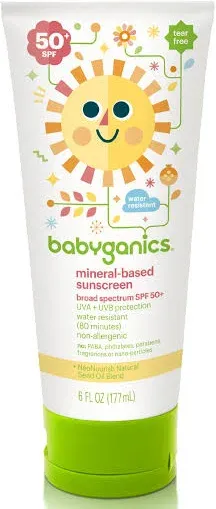 Babyganics SPF 50 Sunscreen Lotion