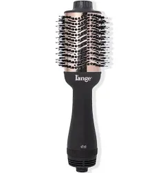 L'ANGE Hair Le Volume 2-in-1 Titanium Blow Dryer Brush Hot Air Brush in One with Oval Barrel