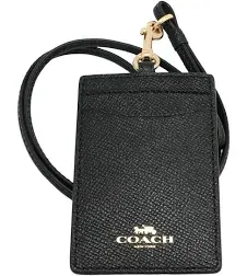 🌹🌹Coach Lanyard and ID Holder Color Black New Never Worn