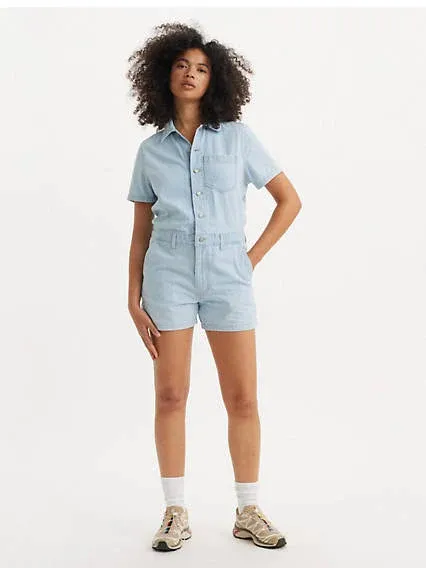 Levi's Women's Heritage Short Sleeve Romper