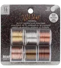 The Beadsmith Wire Elements Lacquered Tarnish Resistant Wire Set