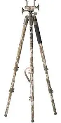 BOG Deathgrip Mossy Oak Bottomland Camo Tripod with Durable Aluminum Frame, Ligh