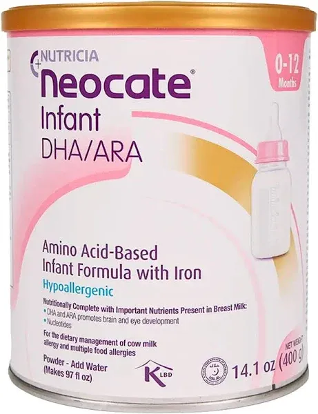 Neocate Infant Hypoallergenic Baby Formula