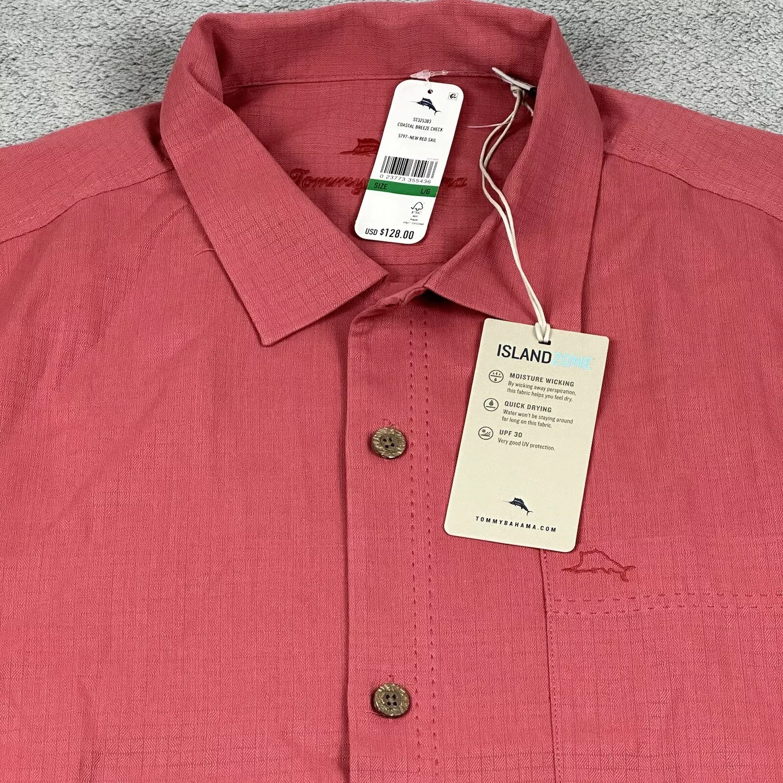 Tommy Bahama Men's Coastal Breeze Check Shirt