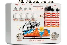 Electro-Harmon<wbr/>ix GRAND CANYON Delay &amp; Looper, 9.6DC-200 PSU included