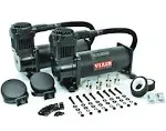 Viair Dual Stealth Black 444C High-Performance Value Pack