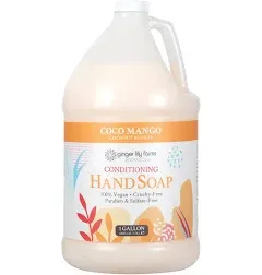 Botanicals All-Purpose Liquid Hand Soap Refill, Coco Mango, 100% Vegan &amp; Crue...