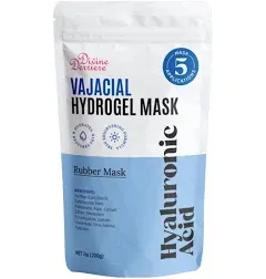 Divine Derriere Hydrogel Vajacial Mask - Premium Modeling Rubber Mask with Hyaluronic Acid, Deeply Purifying & Super Hydrating Hydro-jelly Sheet Masks, Complete Peel-Off Jelly Mask Powder Kit