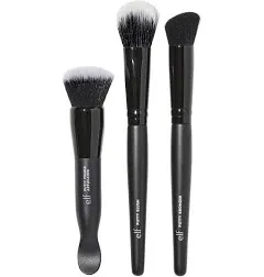 e.l.f. Putty Tools Trio Face Makeup Brushes For Putty Products New In Package