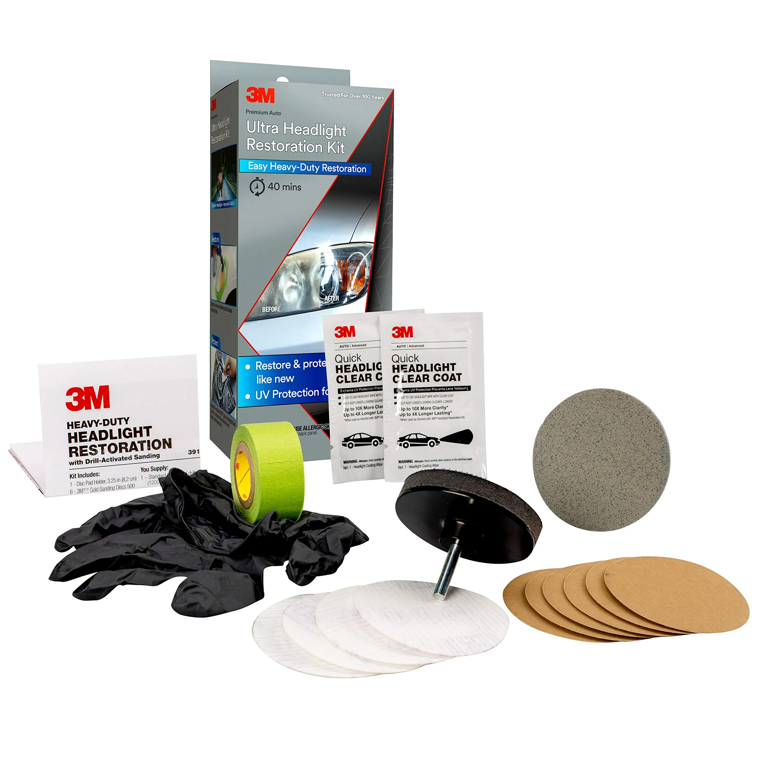 3M Ultra Headlight Restoration Kit