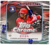 2024 Topps Chrome Baseball Jumbo Box