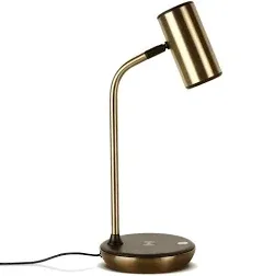 Brightech Desk Lamp 16.5&#034; x 6&#034; Dimmable LED Classic Adjustable Head in Black