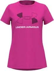 Under Armour Girls' Tech Big Logo Short Sleeve T-Shirt