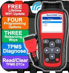 Autel MaxiTPMS TS508WF TPMS Relearn Tool, 2024 WiFi Ver. of TS508 TS501 TS408S TS601, Activate/Relearn/Diagnosis All Sensors, Program Autel