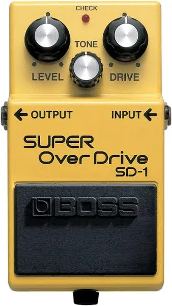 BOSS Super OverDrive SD-1 - Brand New, Authentic Drive NEW