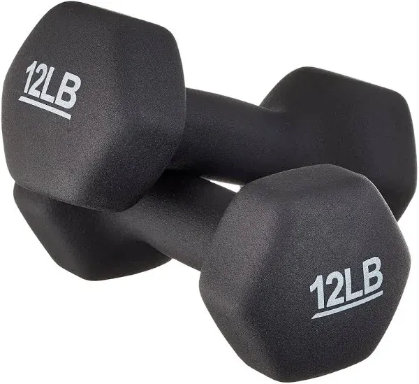 AmazonBasics Neoprene Dumbbells