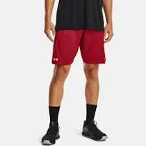 NEW! WISCONSIN FOOTBALL UNDER ARMOUR Mens ATHLETIC SHORTS Sz 2X-LARGE, XXL