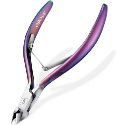 Professional Cuticle Trimmer - Stainless Steel Nippers - Rainbow Gradient