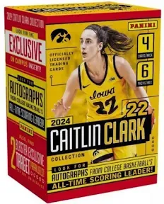 Panini Caitlin Clark Collection Basketball Blaster Box