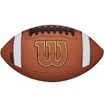 Wilson GST Youth Leather Football