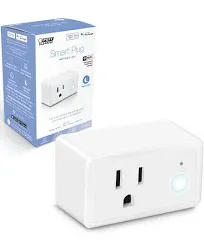 Feit Electric Smart Plug with Night Light WiFi Compatible Google Alexa Siri