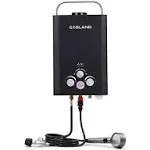 Gasland Outdoors BS158 1.58GPM 6L Portable Gas Tankless Water Heater RV Off Grid