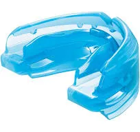 Shock Doctor Mouthguard Double Braces Strapless Instant Fit Youth Age 11- Blue