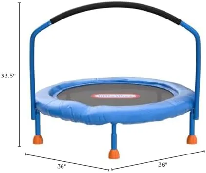 NEW Little Tikes 3-feet Trampoline HIGH QUALITY FOR KIDS GIFT FREE SHIPPING