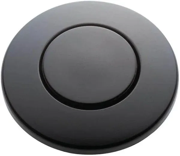 STC-MTBLK Push SinkTop Switch Button, Matte Black