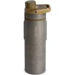 Grayl UltraPress Titanium Filter & Purifier Bottle, Brown