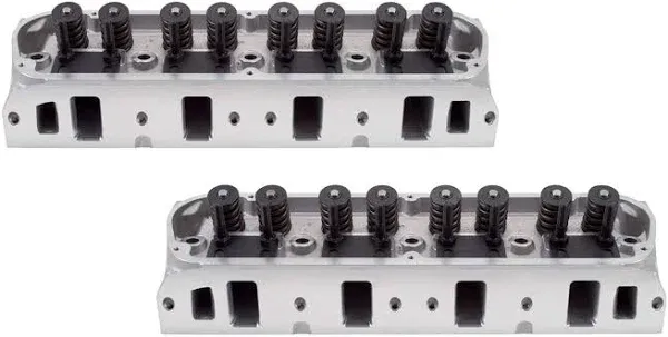 Edelbrock 5025 E-Street Cylinder Heads, SB Ford 289-351W, 60cc/170cc - Pair