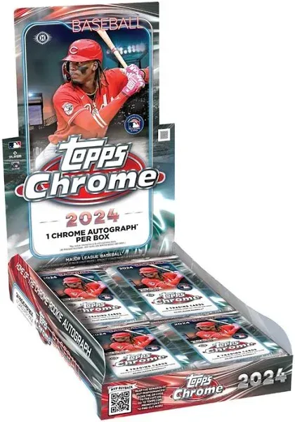 2024 Topps Chrome Baseball Hobby box