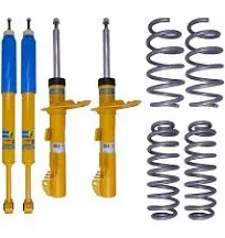 46-280206 Bilstein B12 (Pro-Lift Kit) Suspension Kit - Front and Rear Shocks/Coil Springs for Jeep Cherokee