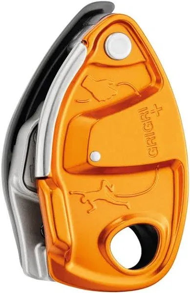 GRIGRI + Belay Device with Cam-Assisted Blocking and Anti-Panic Handle, Suitable