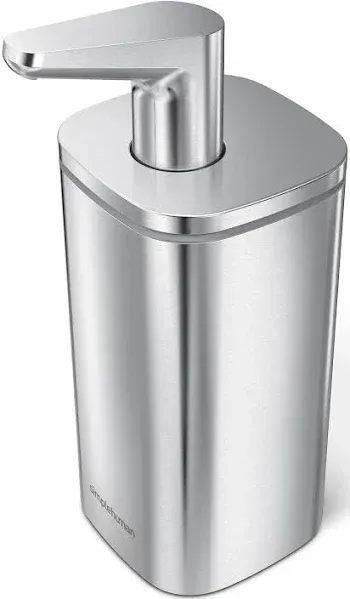 10Oz Pulse Pump Liquid Soap Dispenser Drip Free Funnel Opening Fingerprint-Pr<wbr/>oof